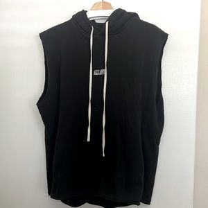 All Saints Sleeveless Hoodie